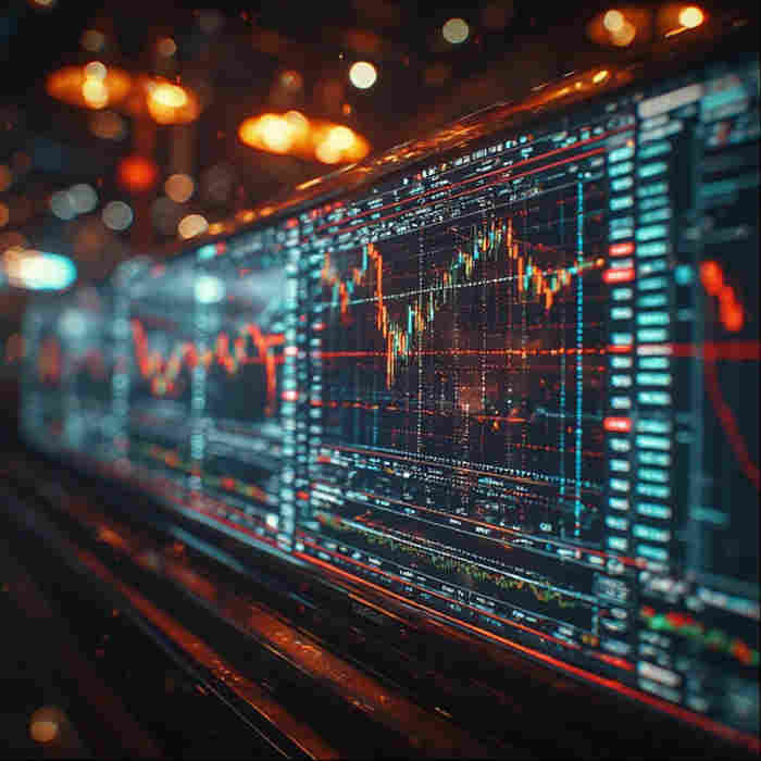 trading forex crowded busy graph