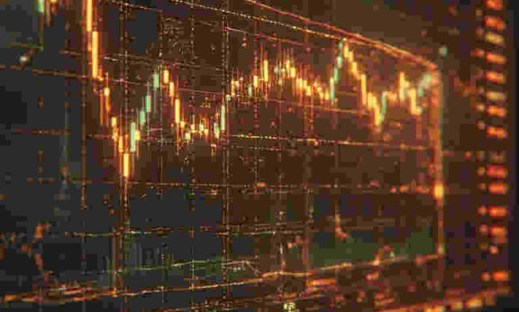 Forex and commodity trading graph