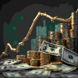 money cash currency graph interest